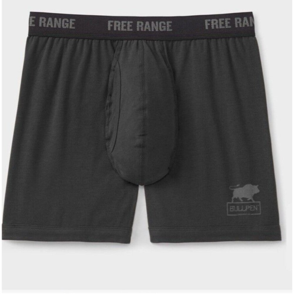 Duluth Trading Co Armachillo Free Range Boxer Briefs Black 4XL Bull Pen 2 Pair